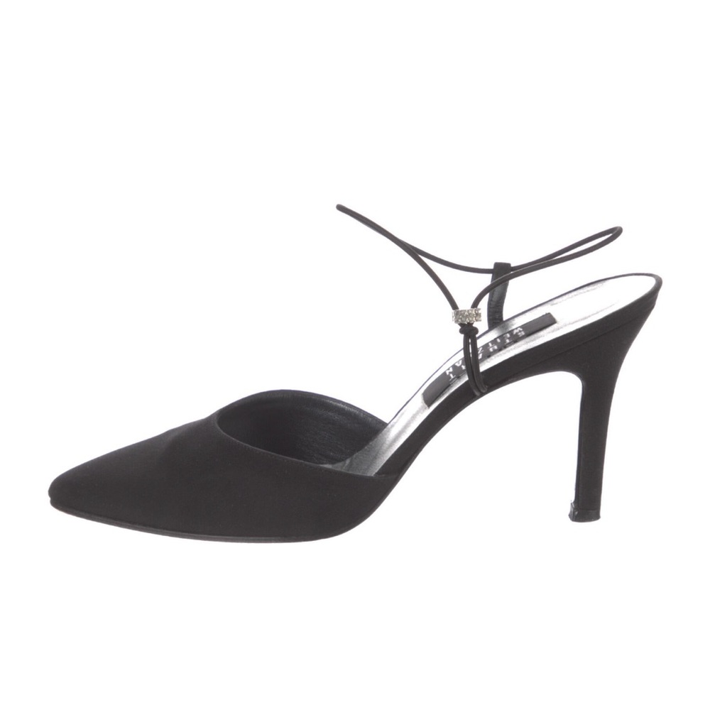 Stuart Weitzman Pointed Toe Strappy Heels - image 1